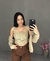 Imagem do Conjunto cropped + tricô
