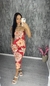 Vestido tropical na internet