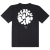 T-SHIRT VONPIPER BY DOCA WAKEBOARD PRETO