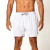 Short Basics Masculino Liso Elastano Branco - comprar online