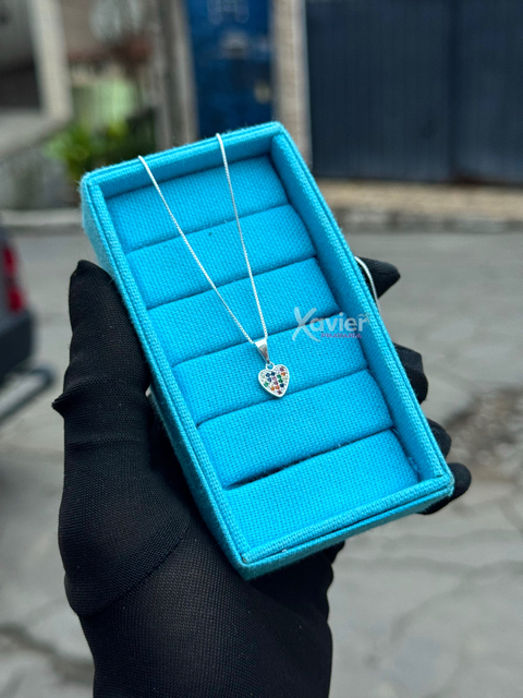 Colar coração Colors - comprar online
