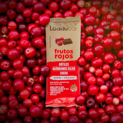 Barrita Laddubar Frutos Rojos 30g Raw Vegana Sin Tacc Kosher - tienda online