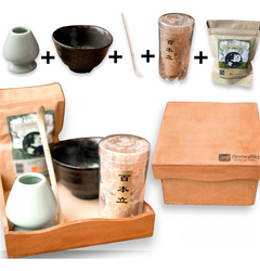 Set Ceremonia De Té Japonés Importado + Té De Matcha X 50g