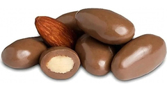 Almendras Bañadas Chocolate Semi Amargo 60% Argenfrut 1kg - comprar online