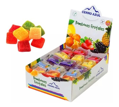 Bombones De Fruta Sin Tacc Vegano Cerro Azul X45 Unidades