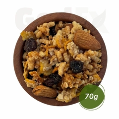 Granola con pasas y almendras x70g