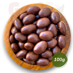 Almendras Bañadas Con Chocolate Con Leche X100g