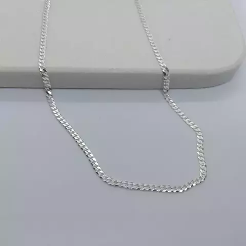 Corrente Grumet 3mm 70cm Prata 925