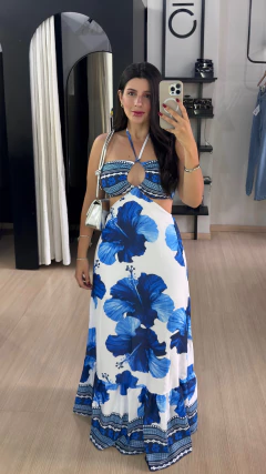 VESTIDO ESTAMPADO LONGO 04 - comprar online