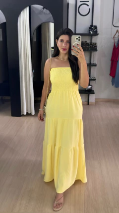 VESTIDO TC LASTEX LISO - loja online