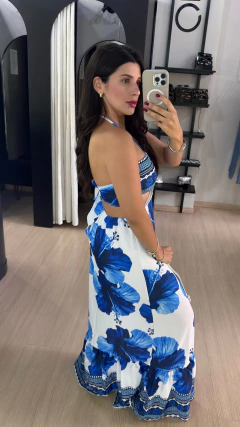 VESTIDO ESTAMPADO LONGO 04 na internet