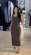 Vestido Mídi Poliamida - comprar online