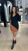 Blusa Assimétrica Nula Manga