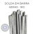 Solda em Barra 60x40 - 1 Kilo - Empório dos Motores