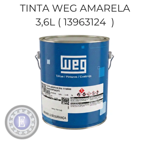 Tinta WEG Amarela 3,6L ( 13963124 )