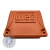 Caixa de ligação WEG código 11318890 para motor elétrico carcaça 112/132, abriga a placa de borne - imagem 4