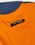 Camiseta ou Body T-Shirt Laranja com Bolso Preto Adulto Infantil Bebê Use Trends - comprar online