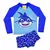 Kit Sunga e Blusa Infantil Tubarão Royal Com Proteção Solar UV50 Bebê e Infantil - comprar online