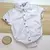 Camisa Social ou Body Branca Baby Safári Adulto Infantil Bebê Índigo Trend - comprar online