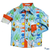 Conjunto Camisa Social ou Body Laranja Tailândia Fundo do Mar Bermuda Casual Gravata Borboleta e Suspensório Laranja Índigo Trend na internet