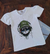 Kit Mãe e Filho Camiseta ou Body T-Shirt Branca Gato Camiseta T-Shirt Branca Princesa Gato e Saia de Couro Preta Mãe Índigo Trend - Índigo Trend