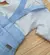 Conjunto Camisa Social ou Body Branca Alemanha Nome Bordado Personalizado Calça e Blazer Esporte Fino Botão Branco Gravata Borboleta e Suspensório Azul Bebê Índigo Trend - Índigo Trend