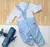 Conjunto Camisa Social ou Body Branca Alemanha Nome Bordado Personalizado Calça Esporte Fino Botão Branco Gravata Borboleta e Suspensório Azul Bebê Índigo Trend - Índigo Trend