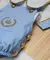 Conjunto Bata ou Body Gola Branca Detalhes Dourado e Azul Bebê e Macacão Romper Azul Bebê Príncipe Reinado Realeza Coroa Dourada Índigo Trend na internet
