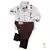 Conjunto Camisa Social ou Body Branca Masha e o Urso Calça Marrom Esporte Fino Gravata Borboleta e Suspensório Masha e o Urso Índigo Trend - comprar online