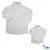 Kit Pai e Filho Camisa Social ou Body Branca Amsterdã Índigo Trend