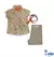 Conjunto Camisa Social ou Body Oslo Safári Bermuda Casual e Suspensório Verde Caqui Gravata Borboleta e Cinto Couro Laranja Índigo Trend