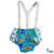 Kit Tapa Fraldas Smash The Cake Azul e Branco Fundo do Mar Tailândia e Suspensório Branco Índigo Trend