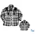 Kit Pai e Filho Camisa Social ou Body Preto Xadrez Suriname Couro Flanelado Índigo Trend