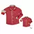 Kit Pai e Filho Camisa Social ou Body Bege Suíça Índigo Trend