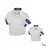 Kit Pai e Filho Camisa Social ou Body Branca Nova York Índigo Trend