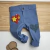 Calça Azul Denim Claro Esporte Fino Festa Junina Xadrez Verde Dinamarca Adulto Infantil Bebê Índigo Trend