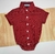 Camisa Social ou Body Vermelha Moscou Poá Adulto Infantil Bebê Índigo Trend - Índigo Trend