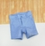 Bermuda Azul Bebê Linho Social Adulto Infantil Bebê Índigo Trend - comprar online