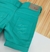 Bermuda Verde Tiffany Destroyed Rasgadinha Casual Adulto Infantil Bebê Índigo Trend - comprar online
