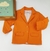 Blazer Laranja Bengaline Infantil Bebê Índigo Trend - comprar online