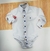 Camisa Social ou Body Branca Cuba Circo Botão Azul Adulto Infantil Bebê Índigo Trend - comprar online