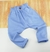 Calça Azul Bebê Linho Saruel Noah Infantil Bebê Índigo Trend - loja online