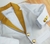 Blazer Branco Acetinado Dourado Príncipe Realeza Reinado Inglês Esporte Fino Adulto Infantil Bebê Índigo Trend - comprar online