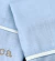 Kit 2 Babitas Azul Bebê França Nome Personalizado Bordado Infantil Bebê Índigo Trend - Índigo Trend