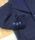 Blazer Azul Marinho Europa Social Adulto Infantil Bebê Índigo Trend na internet