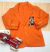 Blazer Laranja Moletom Urso Ted Bear Infantil Bebê Índigo Trend