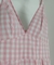 Vestido Adulto Rosa Xadrez Vietnã Alcinha Charlotte Índigo Trend - comprar online