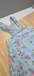 Saia de Pregas Jardineira Catherine Floral Infantil Bebê Índigo Trend - comprar online