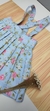Saia de Pregas Jardineira Catherine Floral Infantil Bebê Índigo Trend na internet
