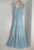 Vestido Adulto Ingrid Azul Bebê Italiana Com Botão Para Amamentar Índigo Trend